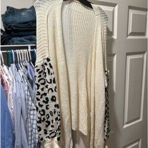 SHEIN cheetah sweater xxl